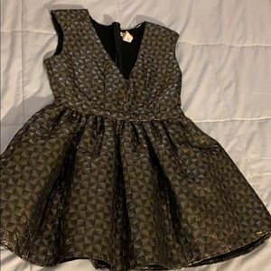Metallic Gold Dress